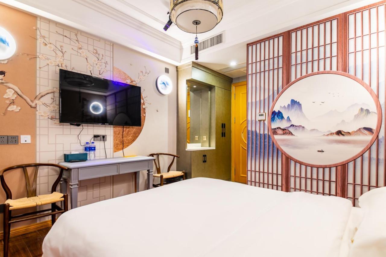 Puzzle Hotel - Zhongshan 8Th Road Chenjiaci Subway Station Branch Kanton Exterior foto