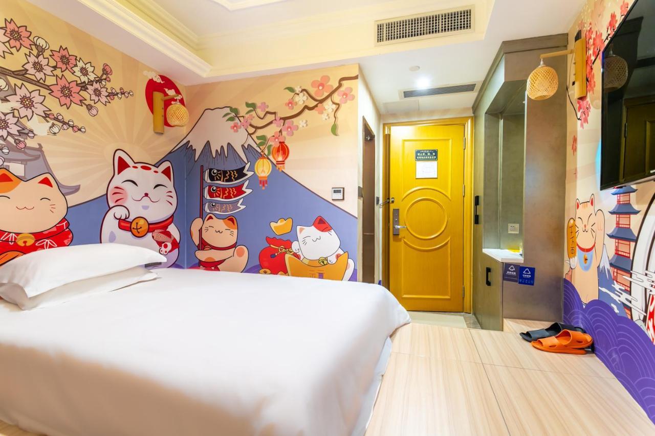 Puzzle Hotel - Zhongshan 8Th Road Chenjiaci Subway Station Branch Kanton Exterior foto