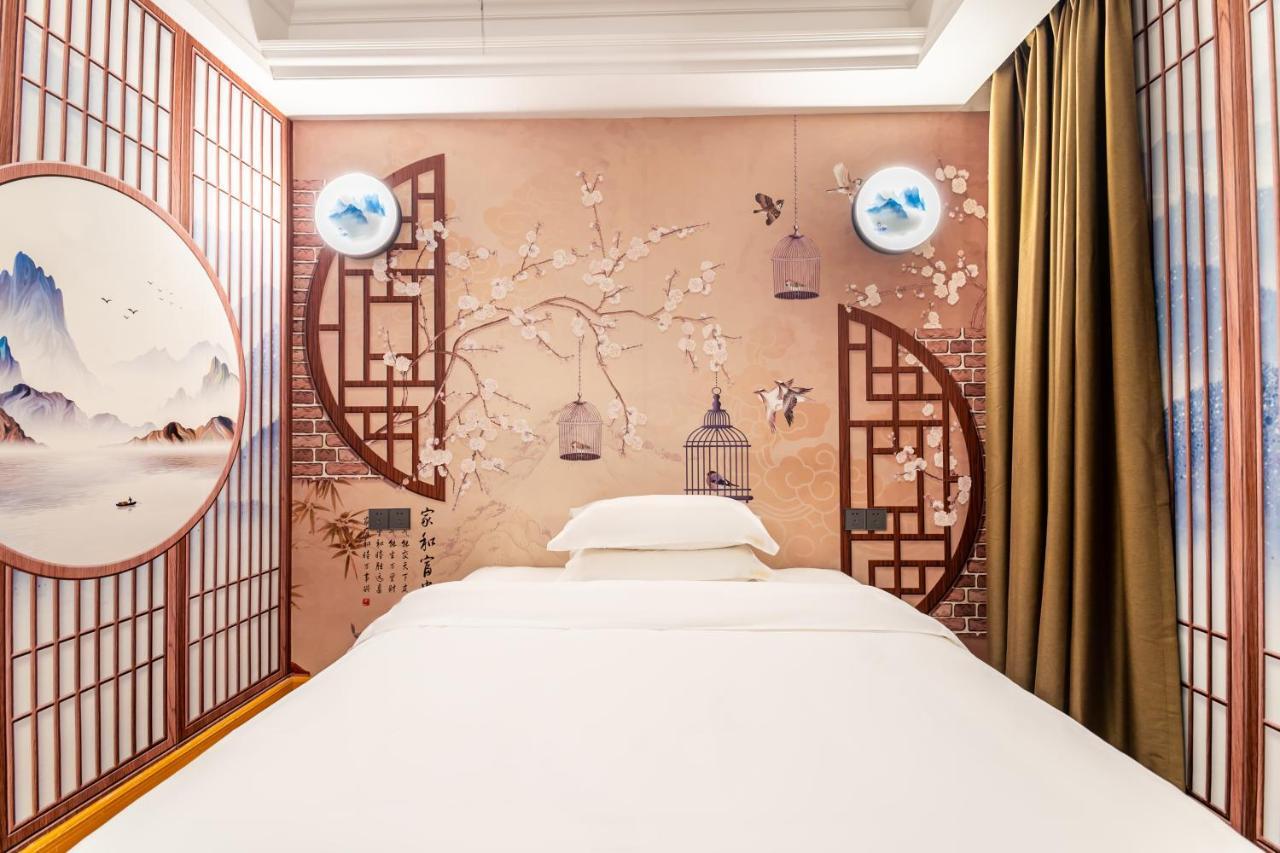 Puzzle Hotel - Zhongshan 8Th Road Chenjiaci Subway Station Branch Kanton Exterior foto